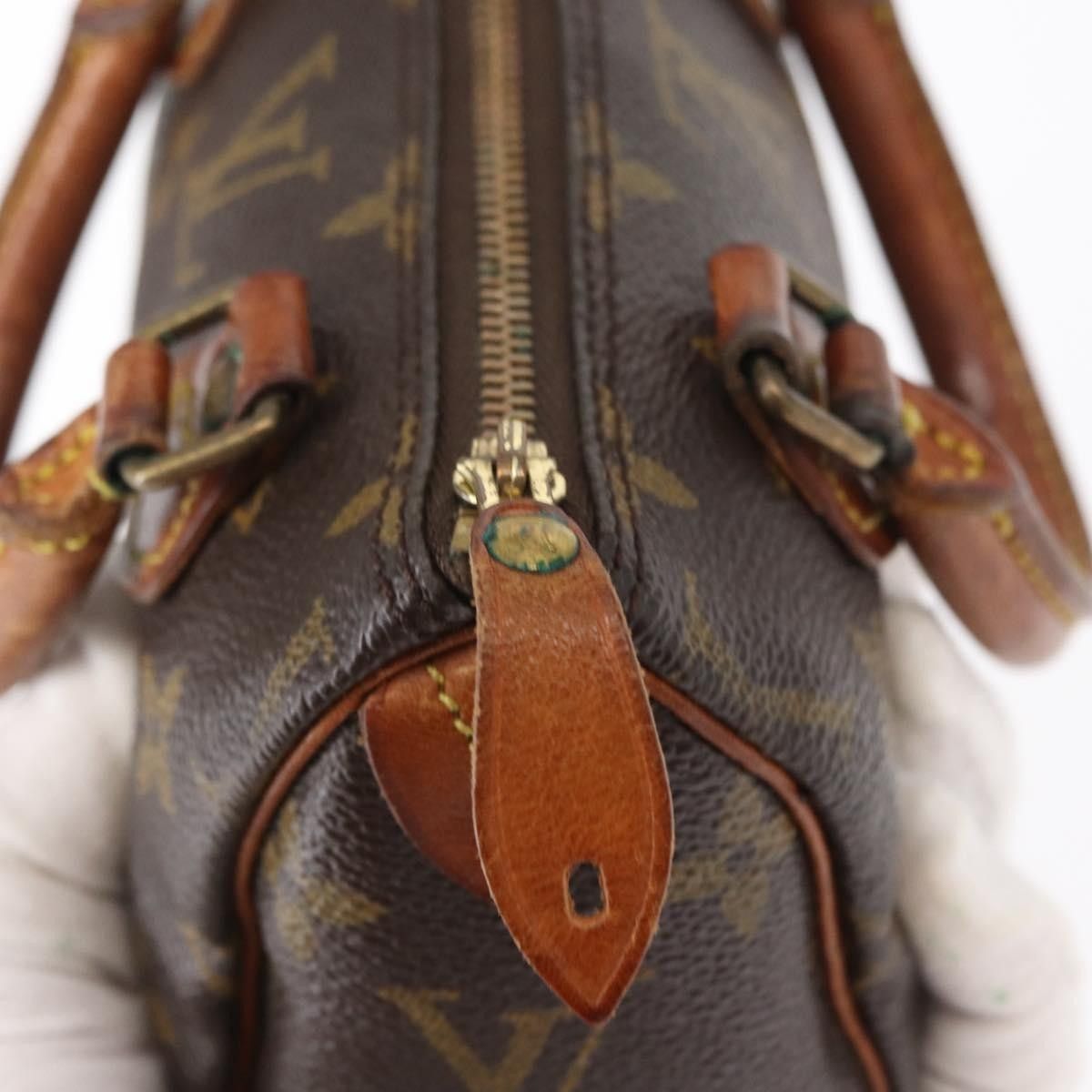 Louis Vuitton Louis Vuitton Speedy Mini HL Handbag Monogram Canvas Size ONE SIZE - 11 Thumbnail