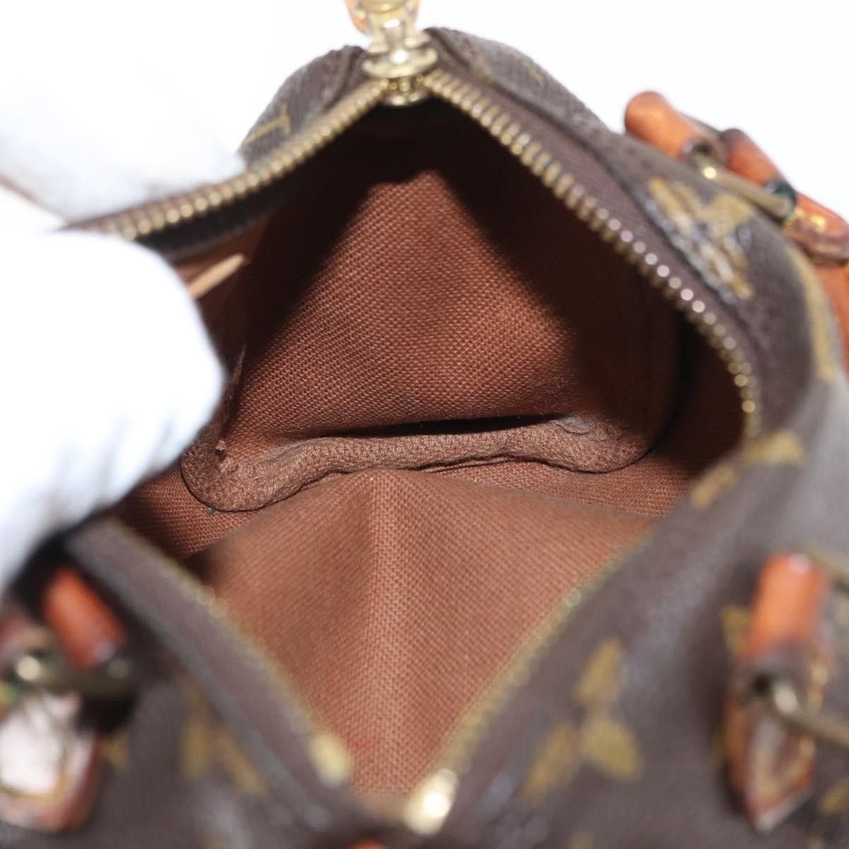 Louis Vuitton Louis Vuitton Speedy Mini HL Handbag Monogram Canvas Size ONE SIZE - 17 Thumbnail
