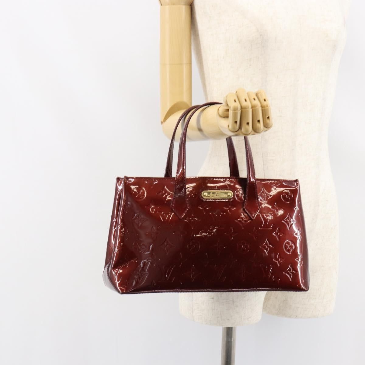 Louis Vuitton Louis Vuitton Wilshire Handbag Monogram Vernis Size ONE SIZE - 15 Thumbnail