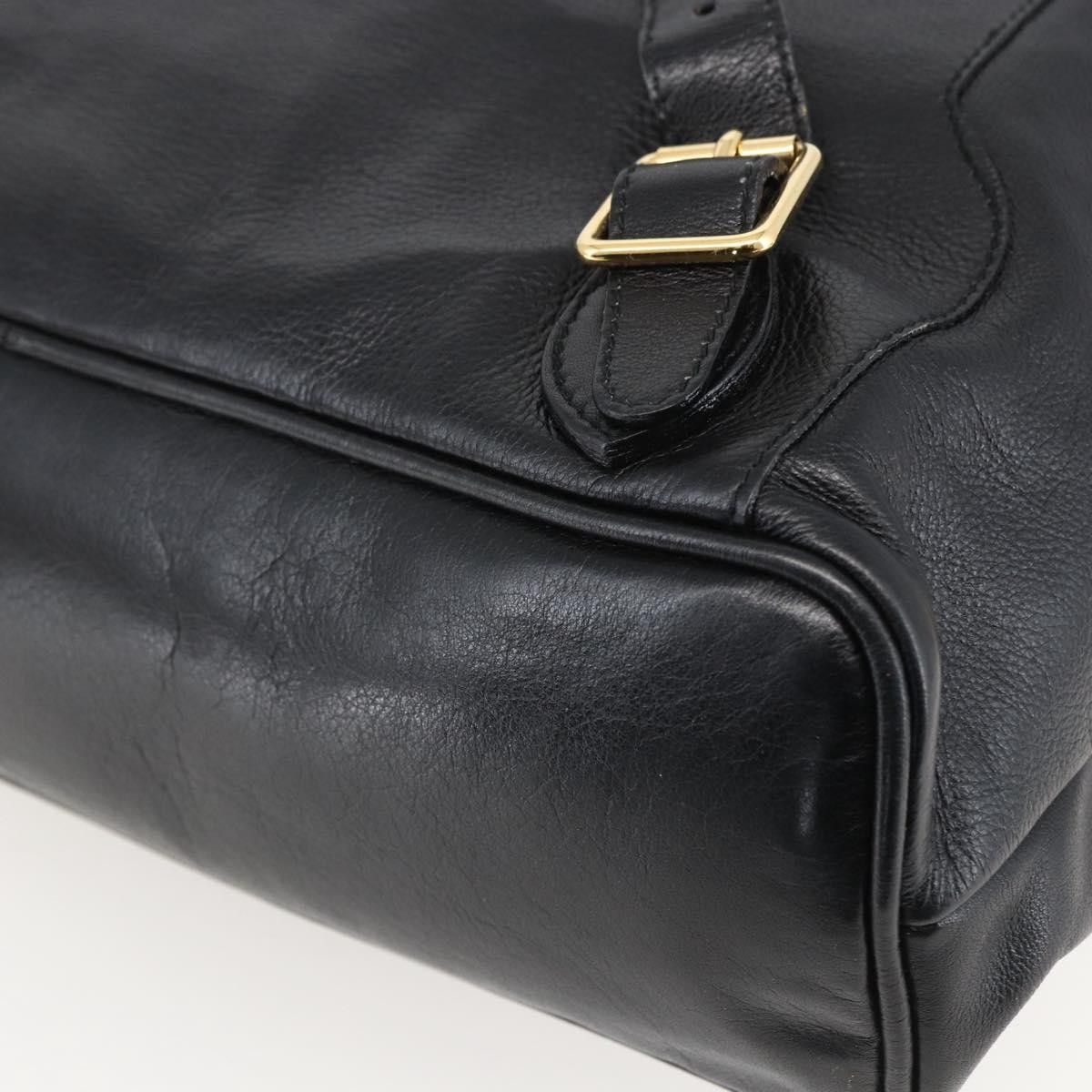 Gucci Gucci Vintage Bamboo Backpack Leather Size ONE SIZE - 10 Thumbnail