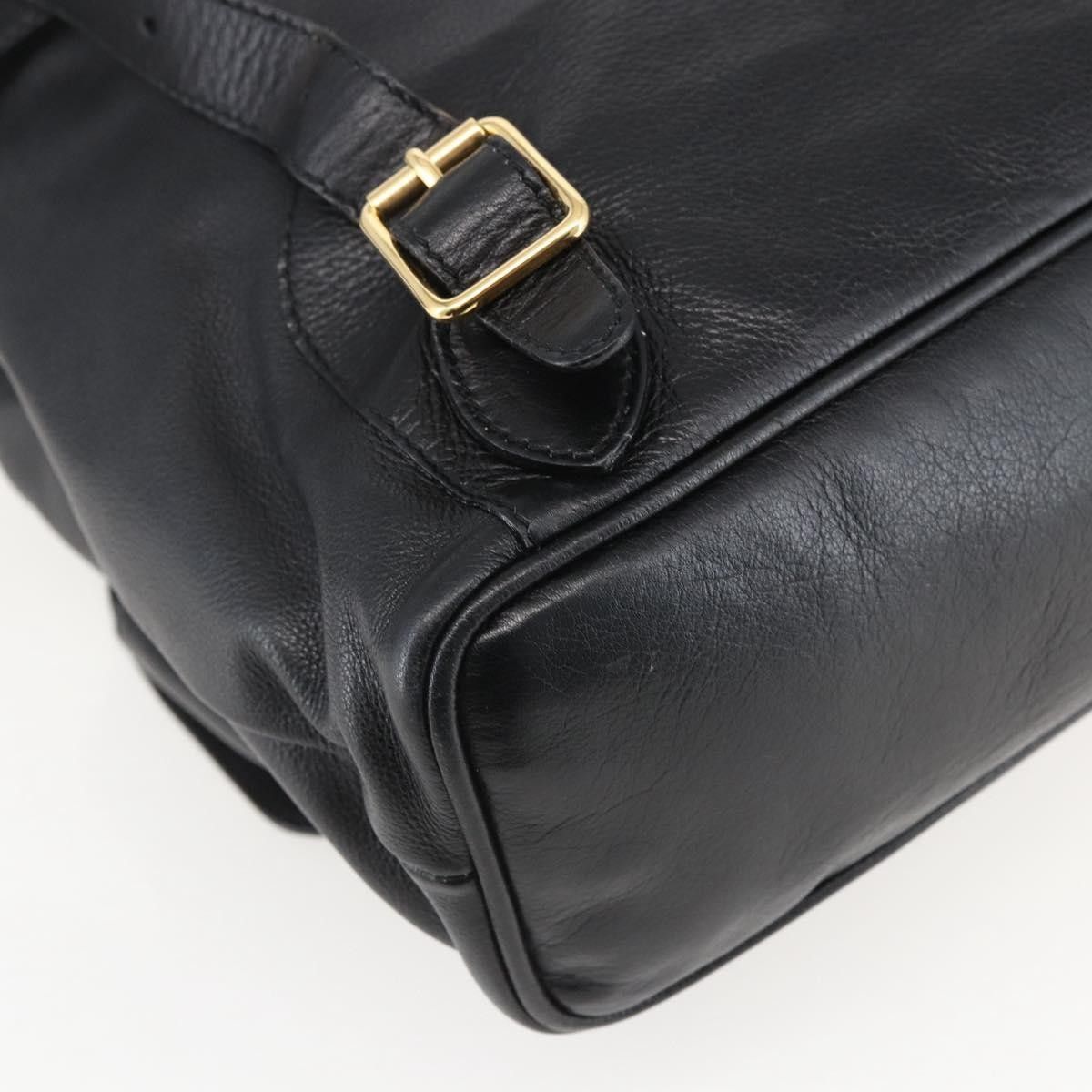 Gucci Gucci Vintage Bamboo Backpack Leather Size ONE SIZE - 11 Thumbnail
