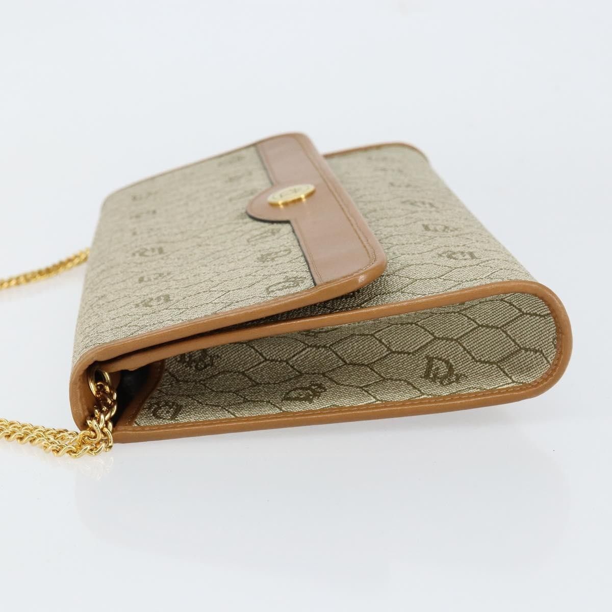 Dior Christian Dior Vintage Honeycomb chain Canvas Size ONE SIZE - 4 Thumbnail