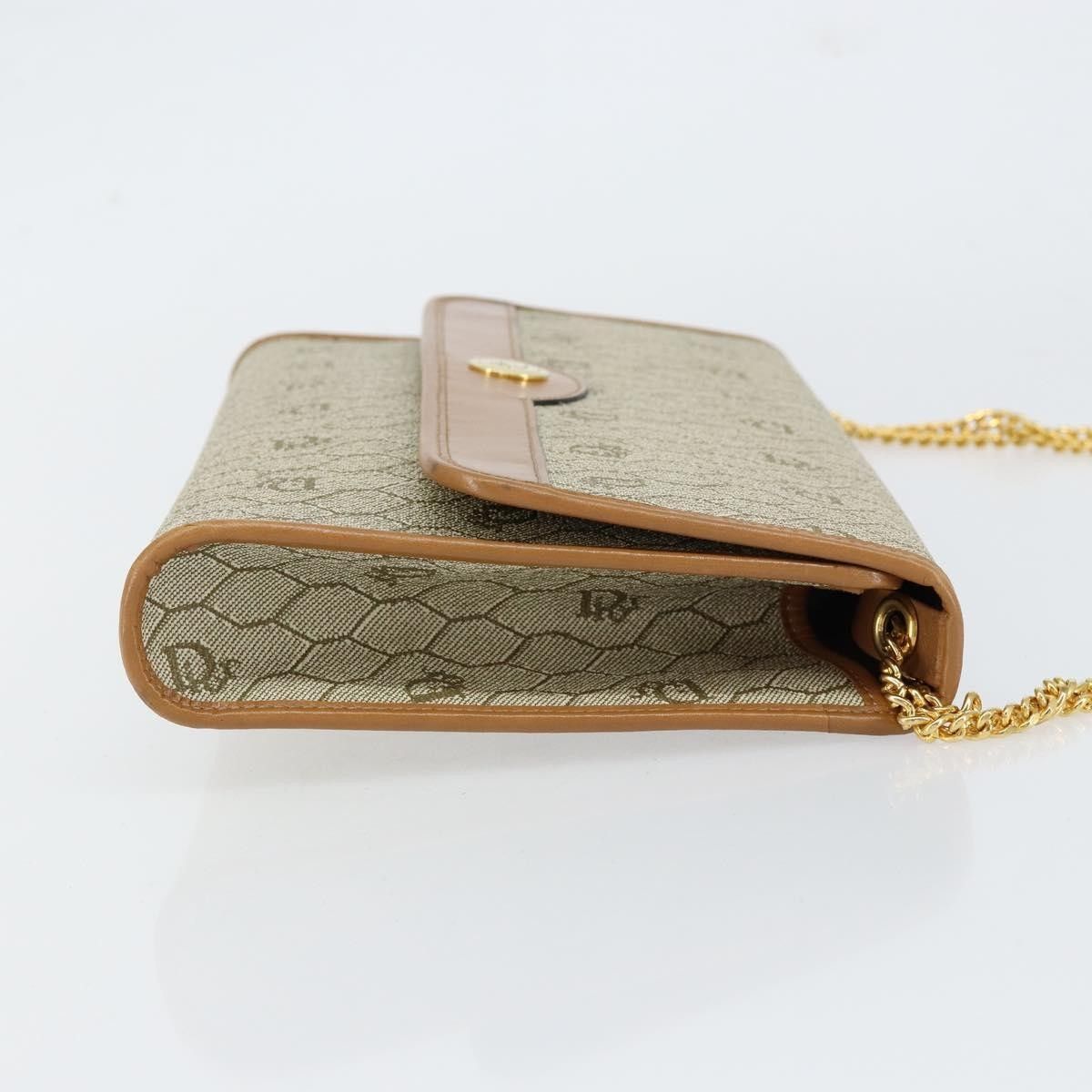 Dior Christian Dior Vintage Honeycomb chain Canvas Size ONE SIZE - 3 Thumbnail