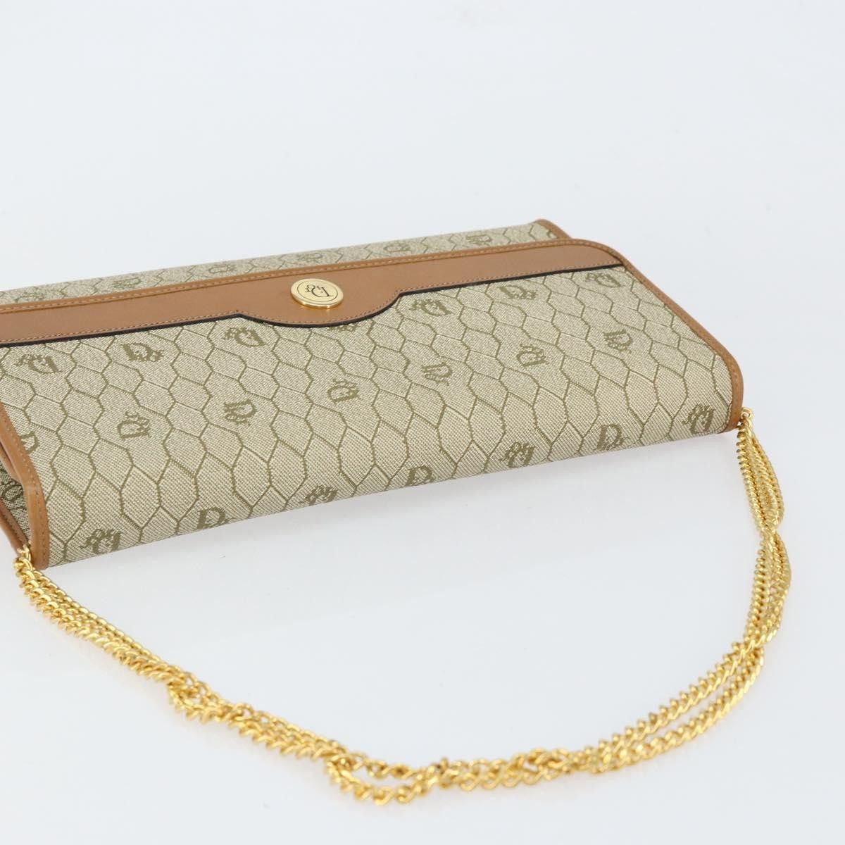 Dior Christian Dior Vintage Honeycomb chain Canvas Size ONE SIZE - 14 Thumbnail