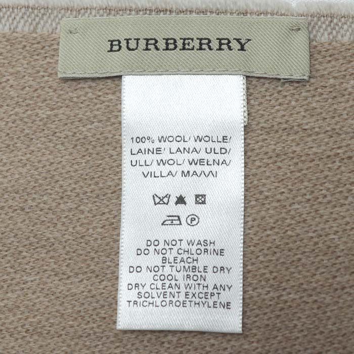 Burberry Burberry Burberry Wool Scarf Natural Material Scarf DUTY FREE for USA Size ONE SIZE - 5 Thumbnail