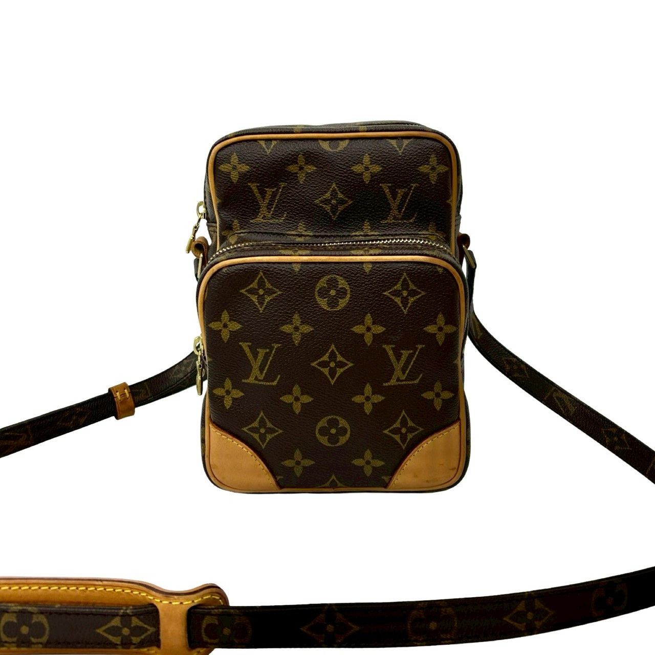Louis Vuitton Louis Vuitton Louis Vuitton Amazon Monogram Leather Mini Shoulder Bag Canvas Shoulder Bag DUTY FREE for USA Size ONE SIZE - 2 Thumbnail