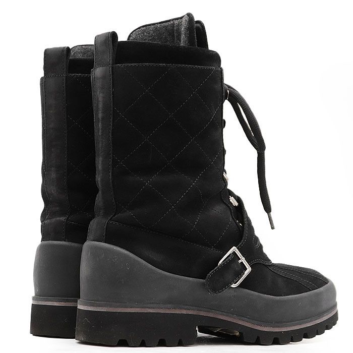 Chanel Chanel Chanel Matelassé Nubuck Snow Boots Leather Shoes G28748 DUTY FREE for USA Size ONE SIZE - 13 Thumbnail