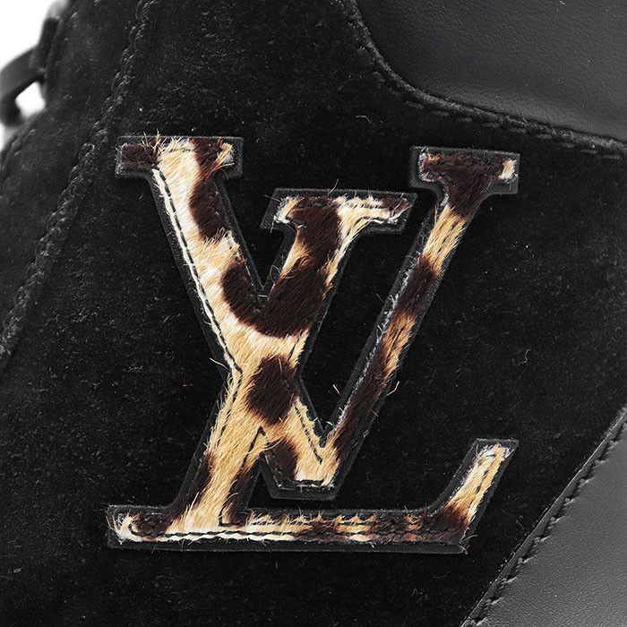 Louis Vuitton Louis Vuitton Louis Vuitton Laureate Haircalf Suede Leather Ankle Boots Leather Shoes DUTY FREE for USA Size ONE SIZE - 5 Thumbnail