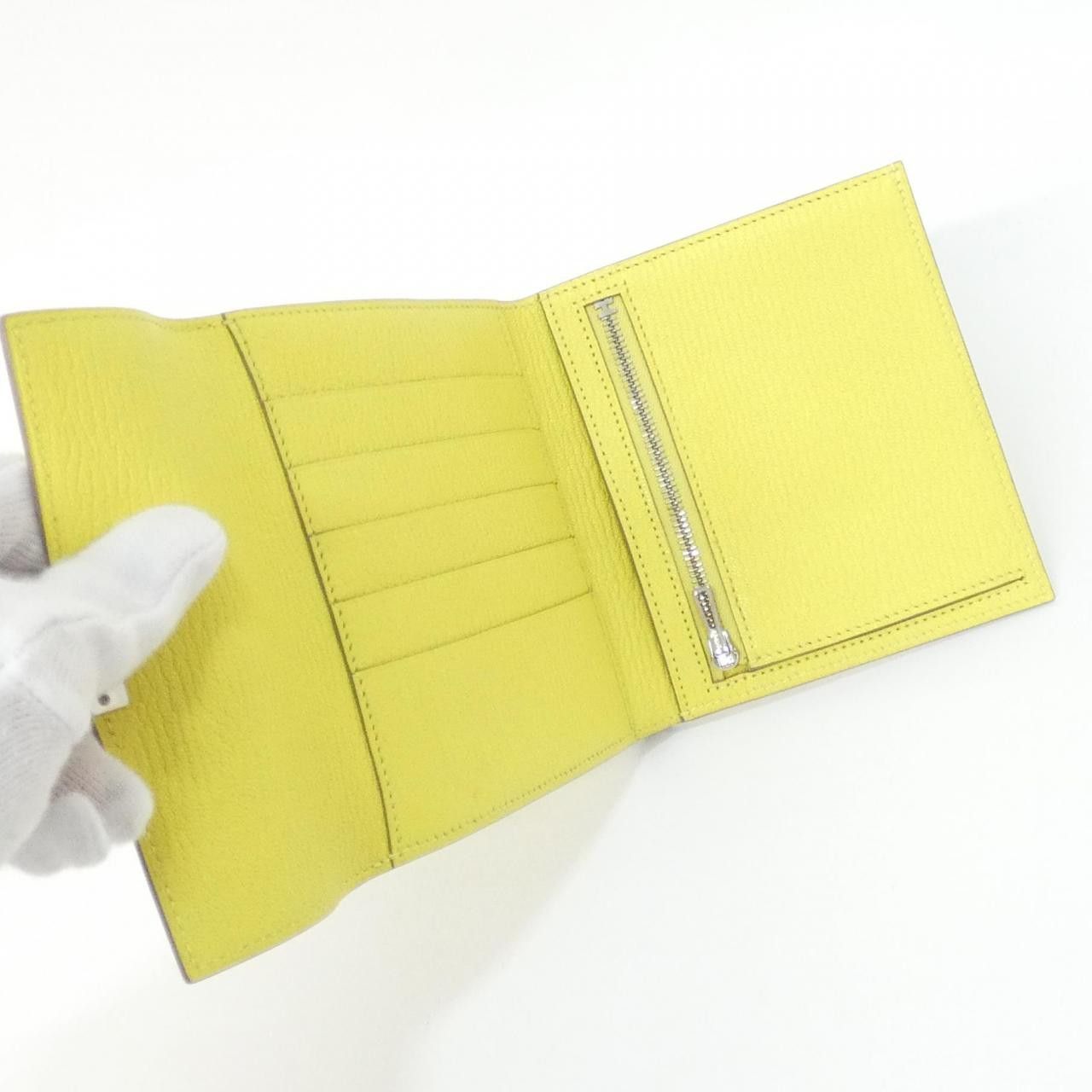 Hermes Hermes Hermès Click Chevre Wallet Leather Short Wallet DUTY FREE for USA Size ONE SIZE - 6 Thumbnail