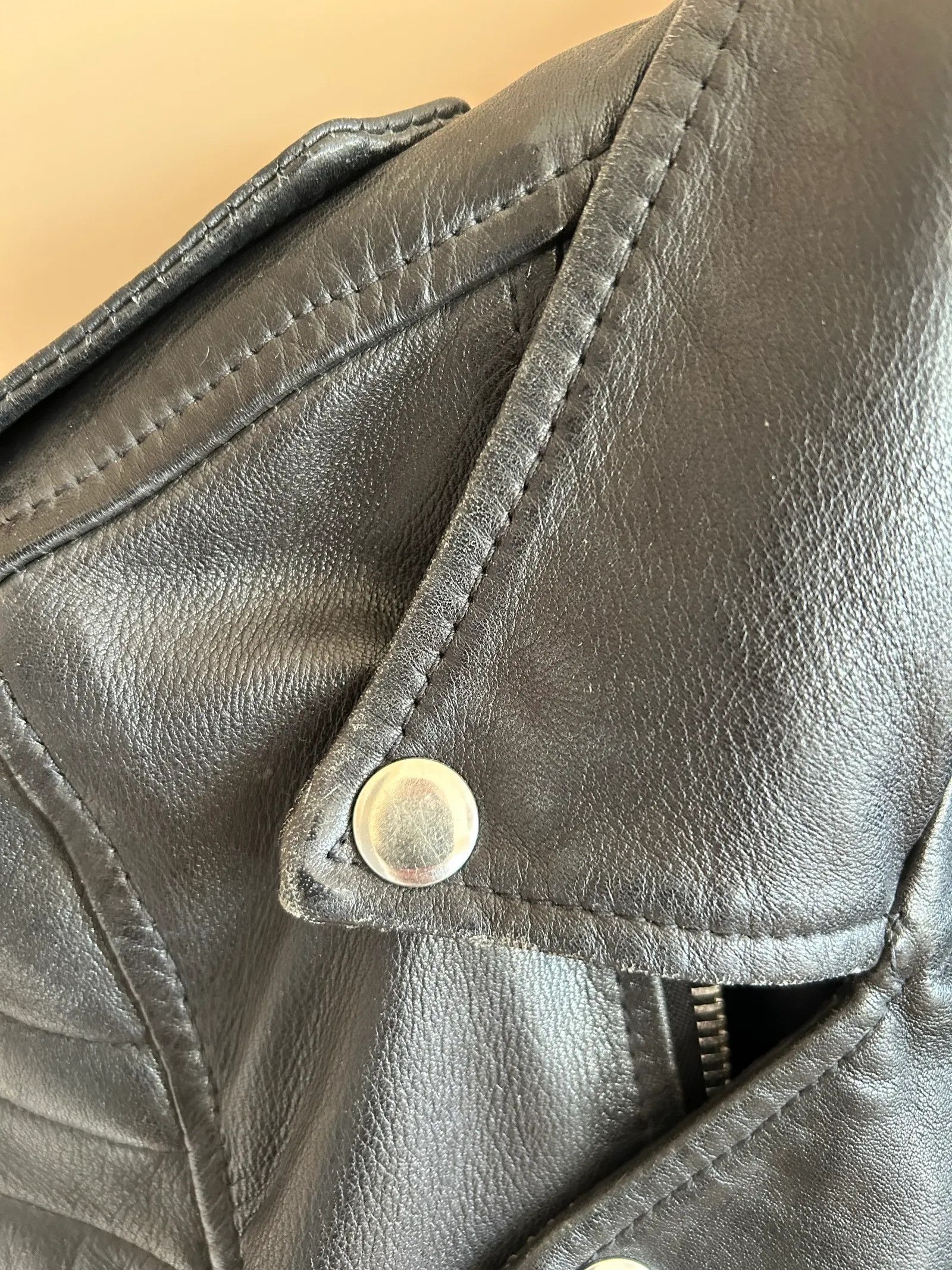 Blk Dnm Blk Dnm Jacket 8 Leather Jacket Size S / US 4 / IT 40 - 6 Thumbnail