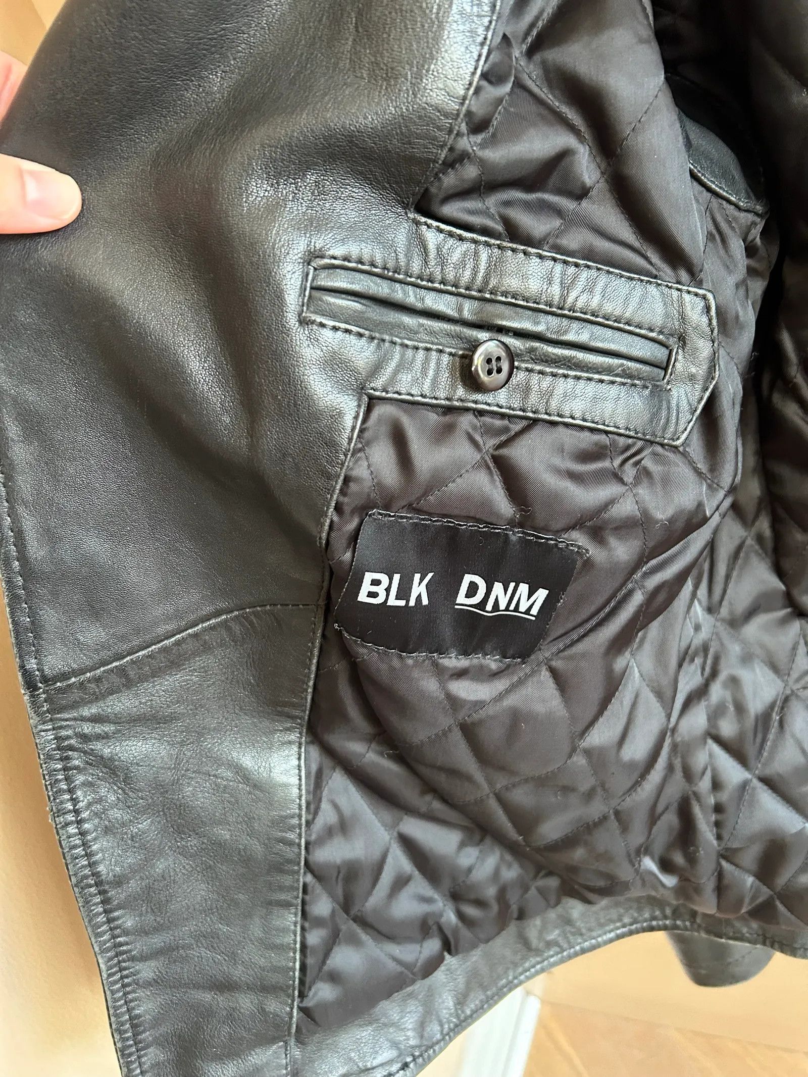 Blk Dnm Blk Dnm Jacket 8 Leather Jacket Size S / US 4 / IT 40 - 3 Thumbnail