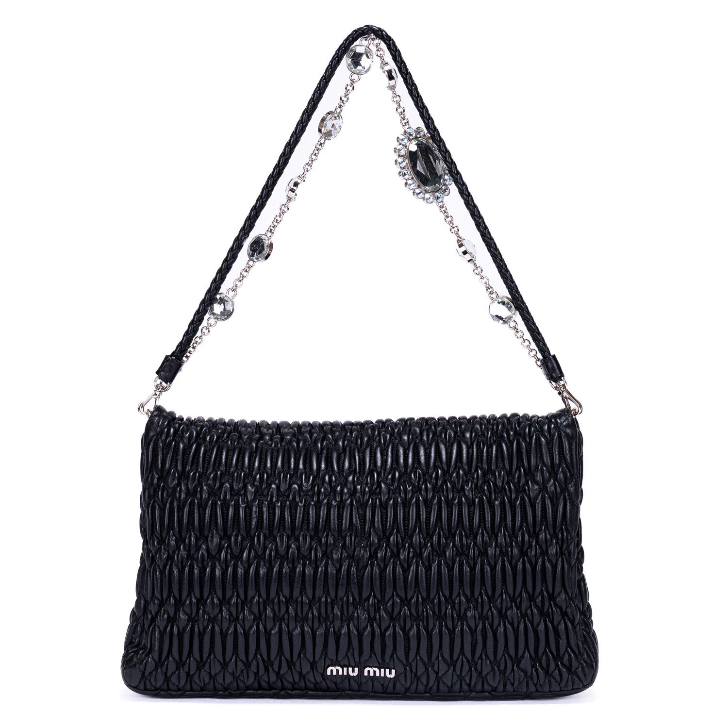 Miu Miu Crystal Cloque Size ONE SIZE - 5 Thumbnail