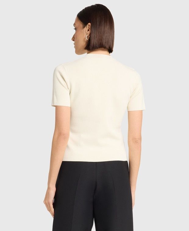 Max Mara Short-sleeved pullover Size XS / US 0-2 / IT 36-38 - 2 Thumbnail