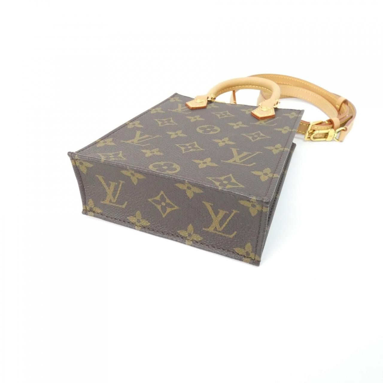 Louis Vuitton Louis Vuitton Louis Vuitton Petit Sac Plat Monogram Shoulder Bag Canvas Crossbody Bag M81295 DUTY FREE for USA Size ONE SIZE - 2 Thumbnail