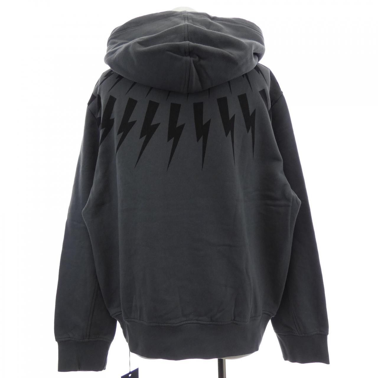 Other Other Neil Barrett NBV7JS186A Hoodie Cotton Sweatshirts & Hoodies NBV7JS186A DUTY FREE for USA Size ONE SIZE - 2 Thumbnail
