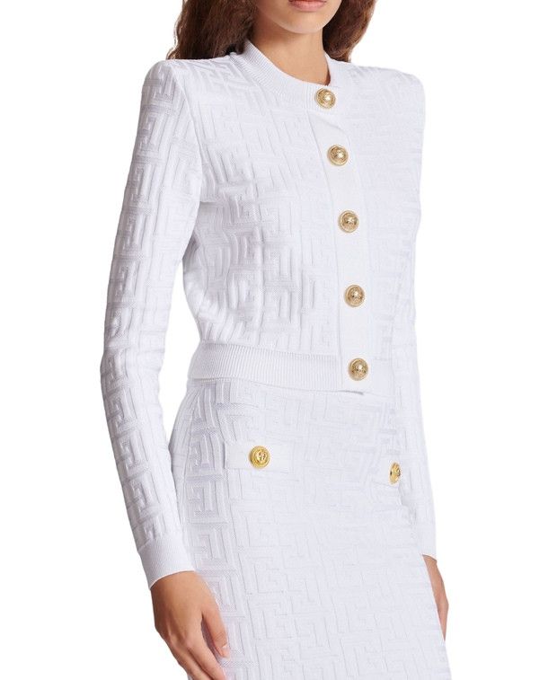 Balmain Cardigan Size S / US 4 / IT 40 - 2 Thumbnail