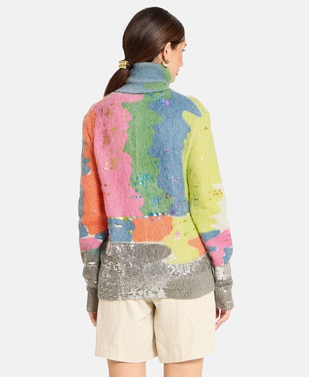 Dolce & Gabbana Rollneck pullover Size 4XL / US 24-26 - 2 Thumbnail