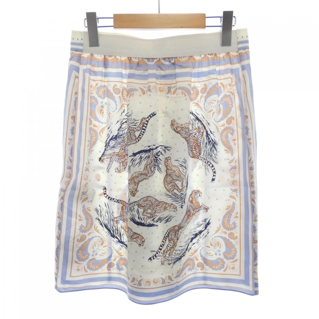 Hermes Hermes Hermès 5E0343DS Silk Skirt 36 Others Skirts DUTY FREE for USA Size ONE SIZE - 2 Thumbnail