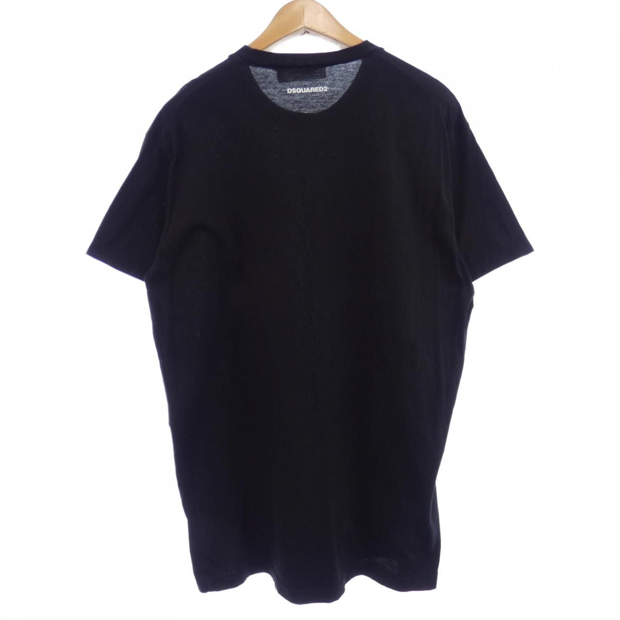 Other Other Dsquared2 T-shirt Cotton T-Shirts S74GD0704 DUTY FREE for USA Size ONE SIZE - 2 Thumbnail