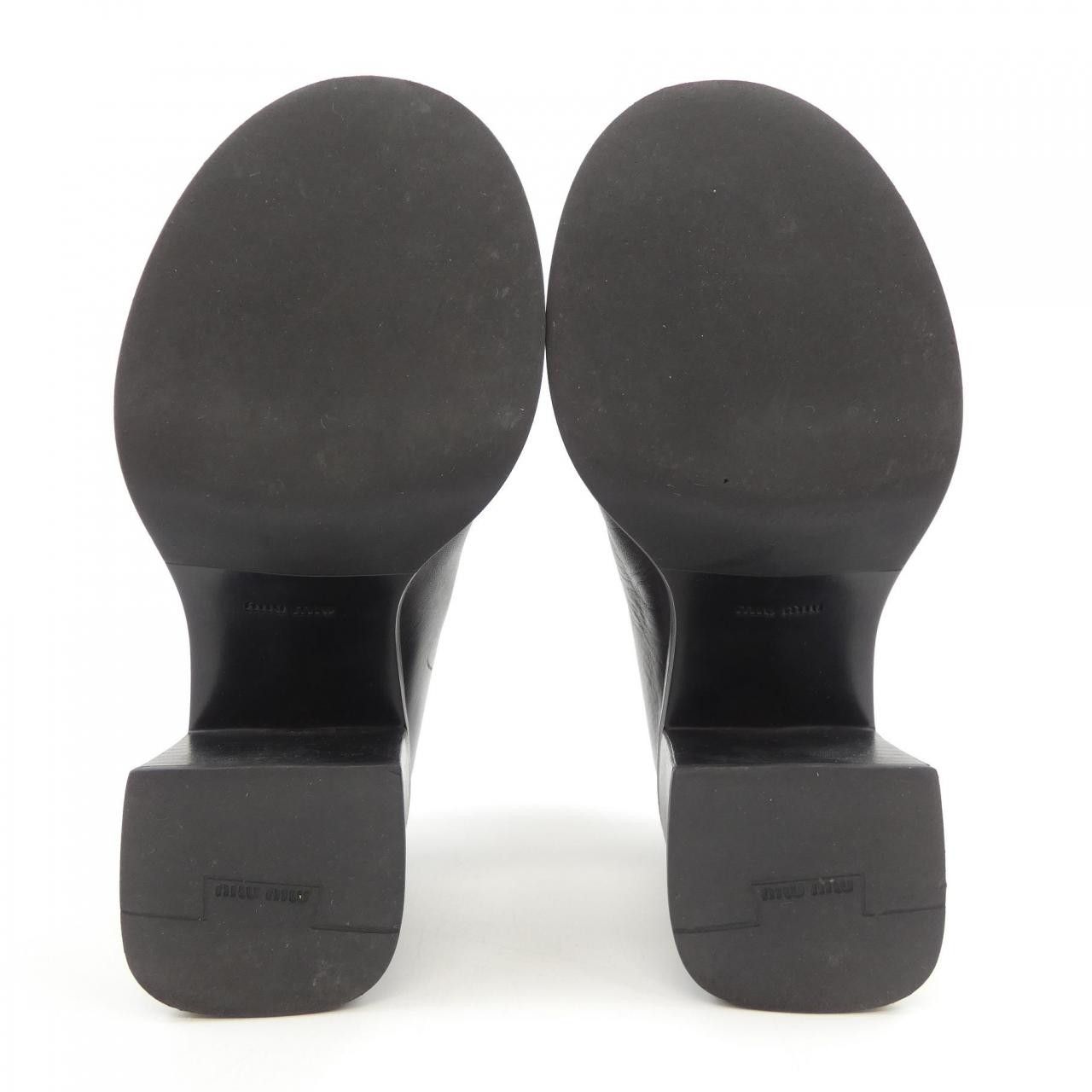 Miu Miu Miu Miu Miu Miu Boots Leather Shoes 5TK058 DUTY FREE for USA Size ONE SIZE - 4 Thumbnail