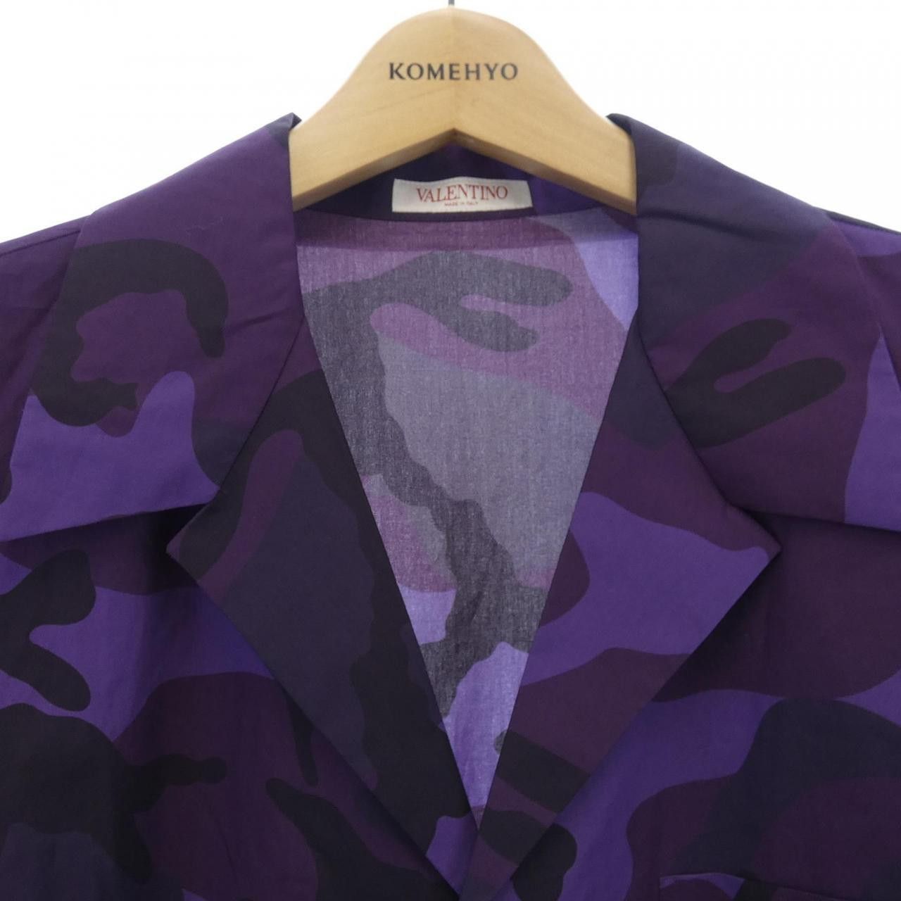 Valentino Valentino Valentino S/S Shirt Shirt Cotton Tops 1V3AAA908RH DUTY FREE for USA Size ONE SIZE - 5 Thumbnail