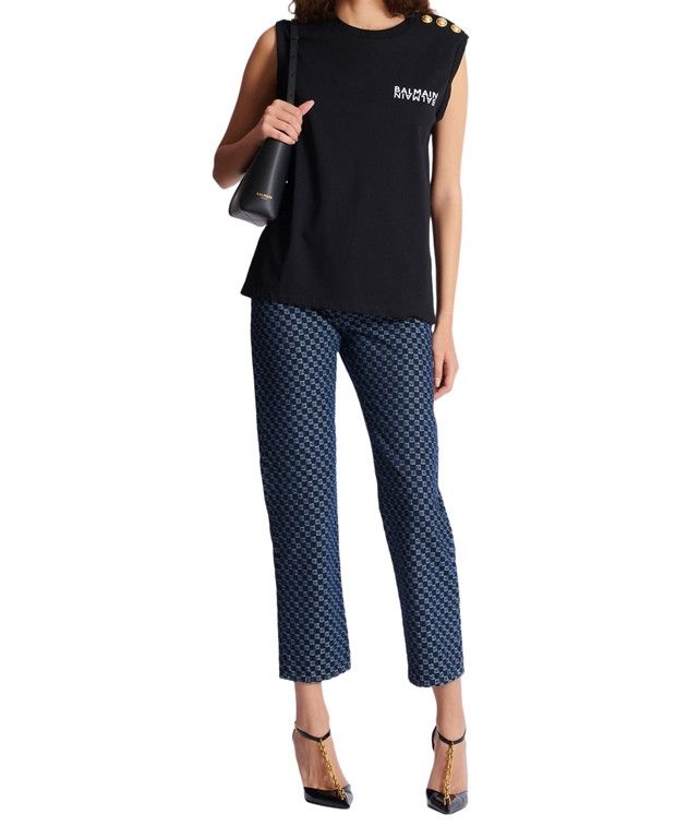 Balmain T-shirt Size S / US 4 / IT 40 - 7 Thumbnail