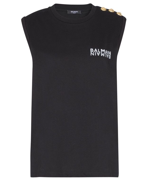 Balmain T-shirt Size S / US 4 / IT 40 - 4 Thumbnail