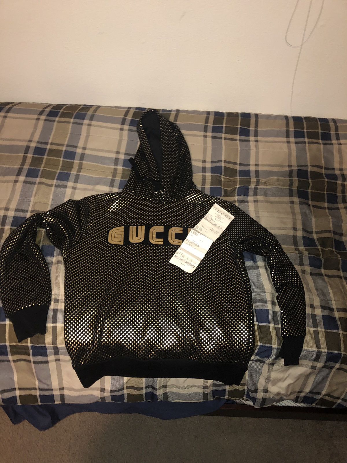Gucci Guccy Gold Sega Hoodie Retail 1 380 ONLY PRICE DROP Grailed