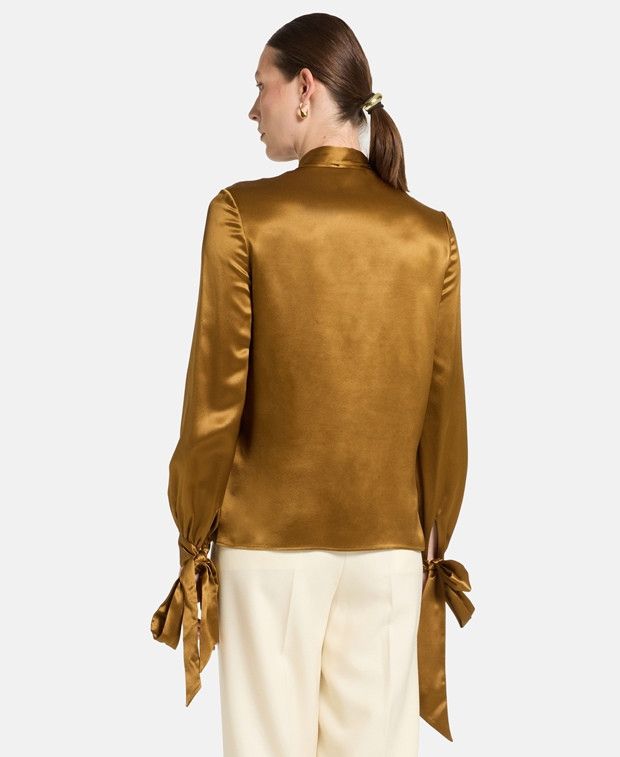 Saint Laurent Paris Silk blouse Size S / US 4 / IT 40 - 2 Thumbnail