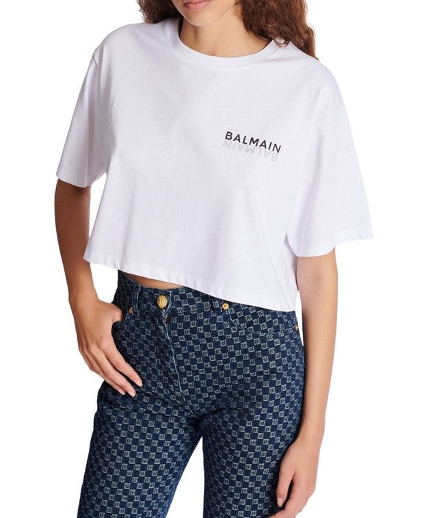 Balmain T-shirt Size L / US 10 / IT 46 - 2 Thumbnail
