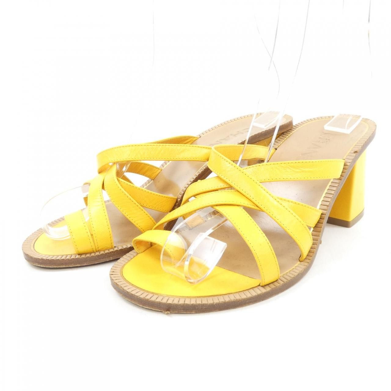Chanel Chanel Chanel Sandals Leather Shoes DUTY FREE for USA Size ONE SIZE - 3 Thumbnail