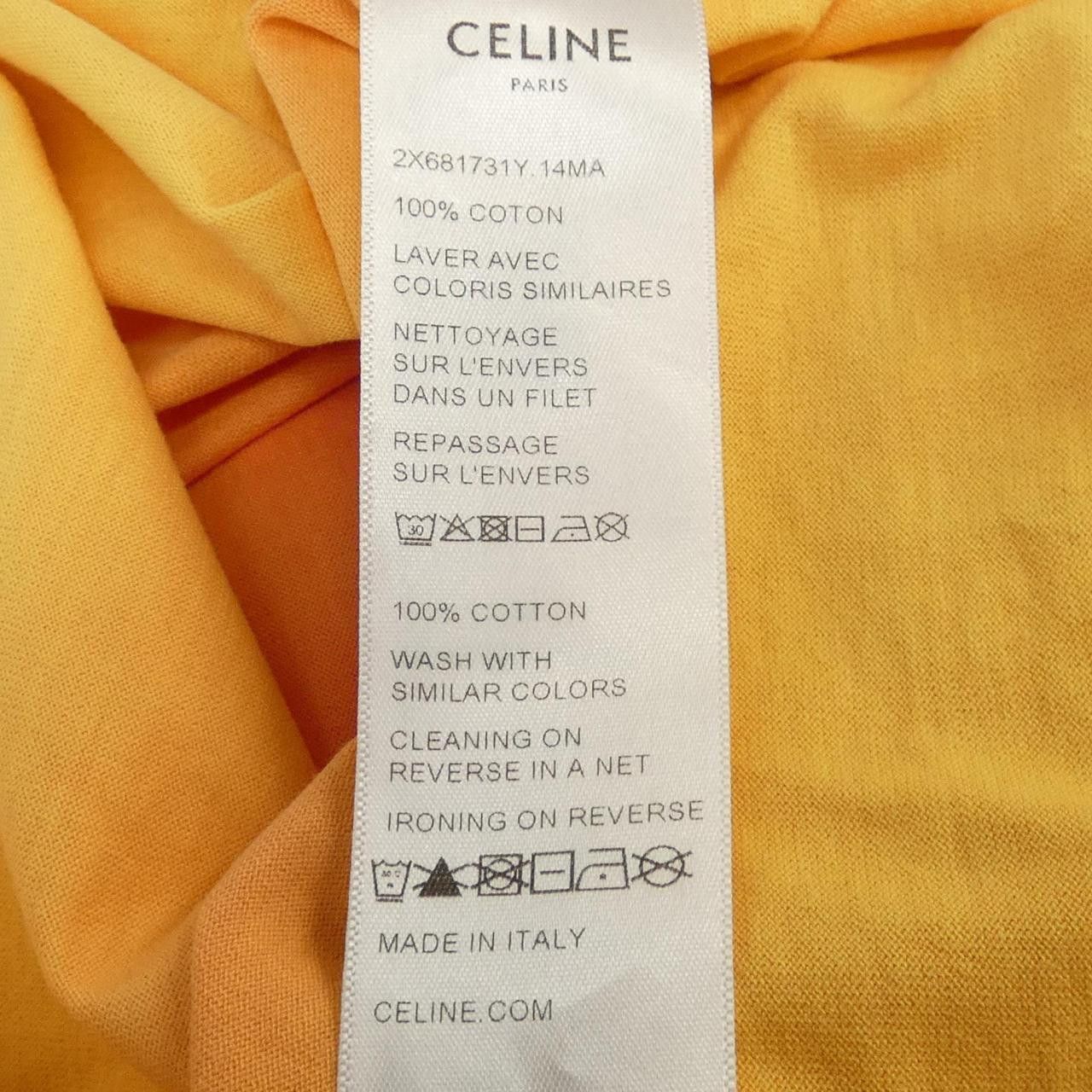 Celine Celine Celine T-shirt Cotton T-Shirts 2X681731Y DUTY FREE for USA Size ONE SIZE - 3 Thumbnail