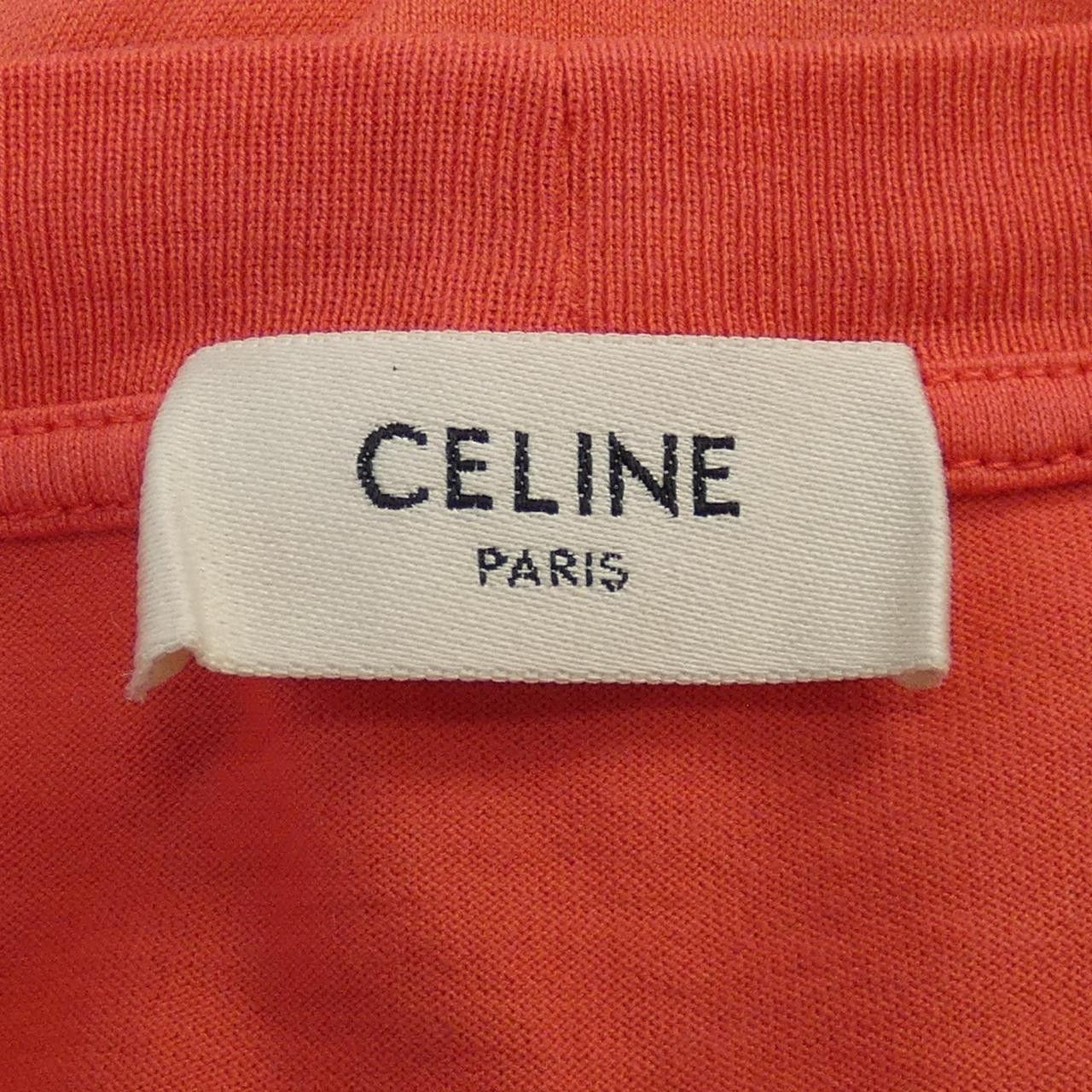 Celine Celine Celine T-shirt Cotton T-Shirts 2X681731Y DUTY FREE for USA Size ONE SIZE - 4 Thumbnail