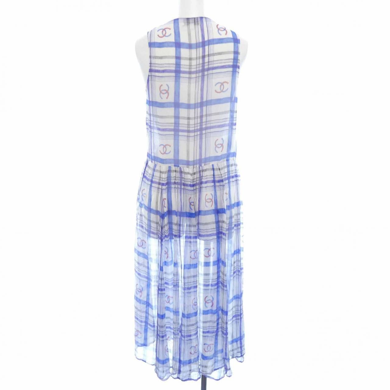 Chanel Chanel Chanel P74457V65979 Silk Dress Others Dresses P74457V65979 DUTY FREE for USA Size ONE SIZE - 2 Thumbnail