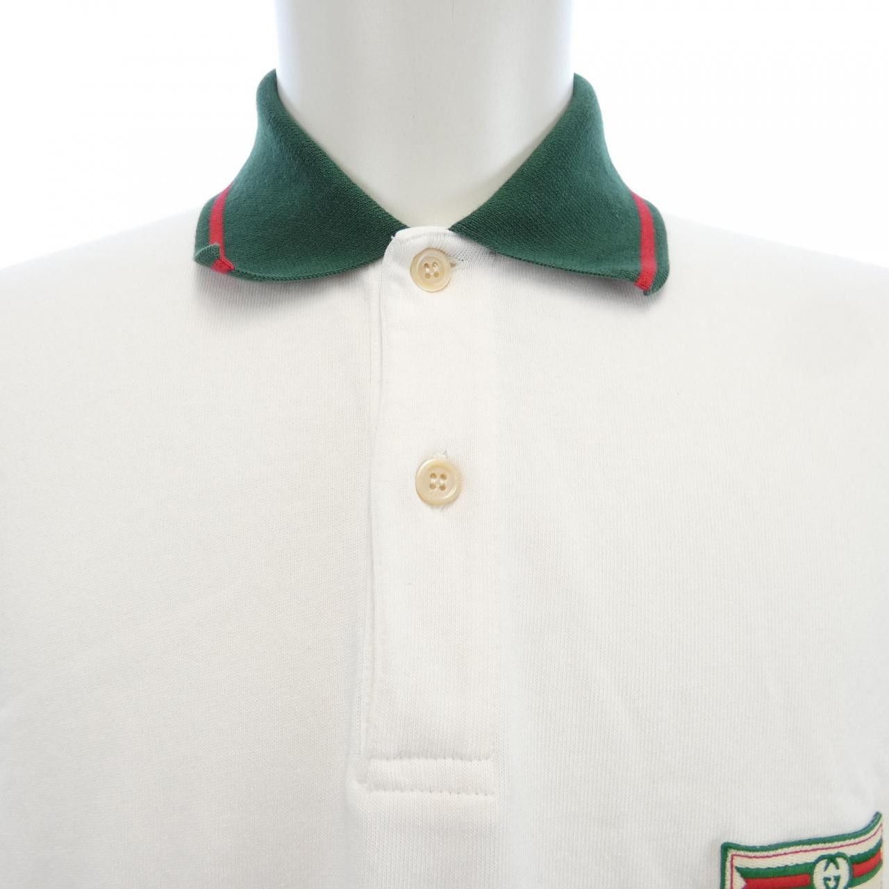 Gucci Gucci Gucci Polo Shirt Cotton Tops 623242 XJCGQ DUTY FREE for USA Size ONE SIZE - 5 Thumbnail