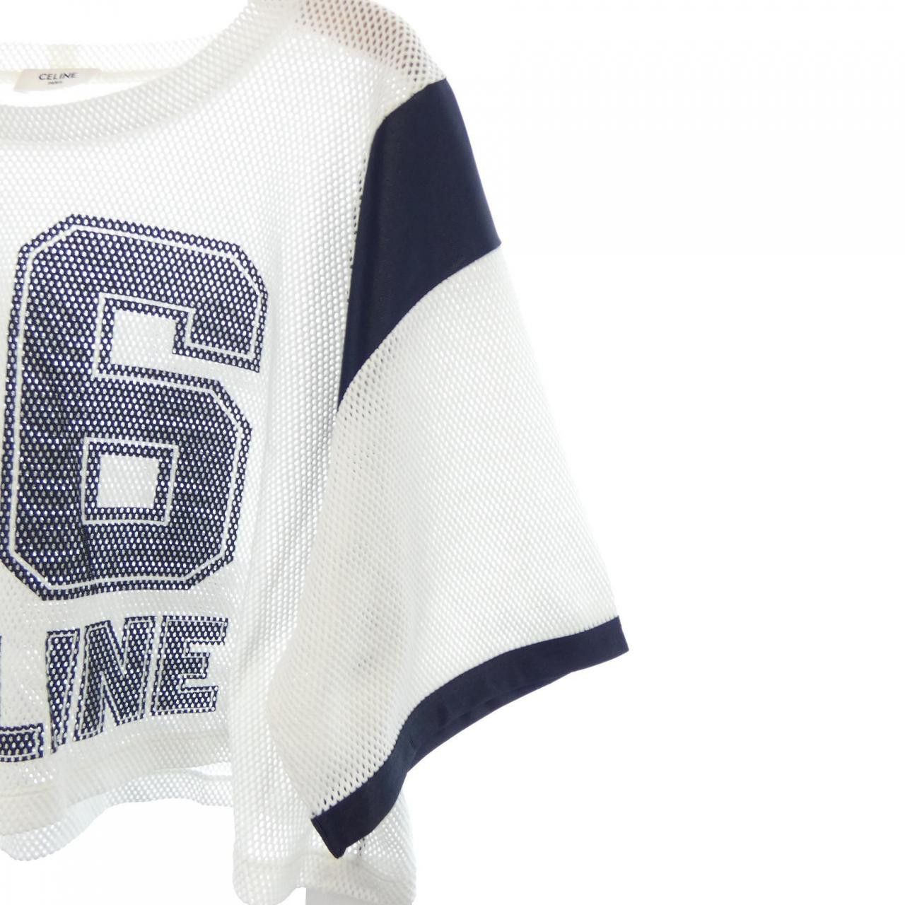 Celine Celine Celine T-shirt Cotton T-Shirts 2X94D785T DUTY FREE for USA Size ONE SIZE - 6 Thumbnail