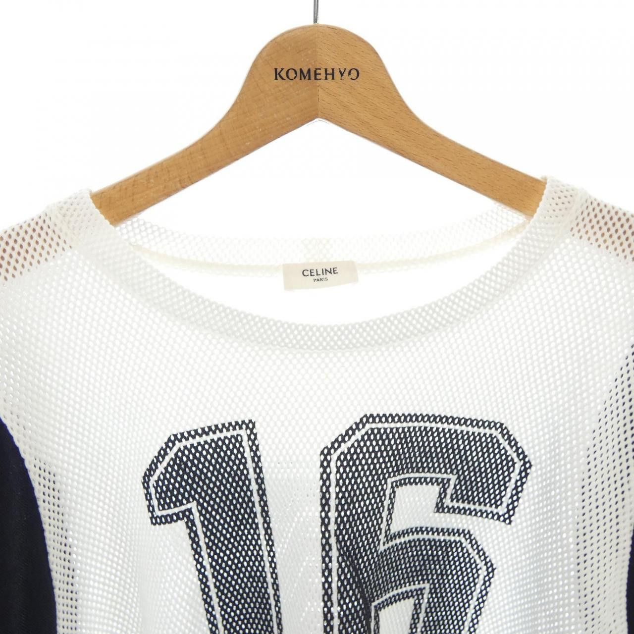 Celine Celine Celine T-shirt Cotton T-Shirts 2X94D785T DUTY FREE for USA Size ONE SIZE - 5 Thumbnail