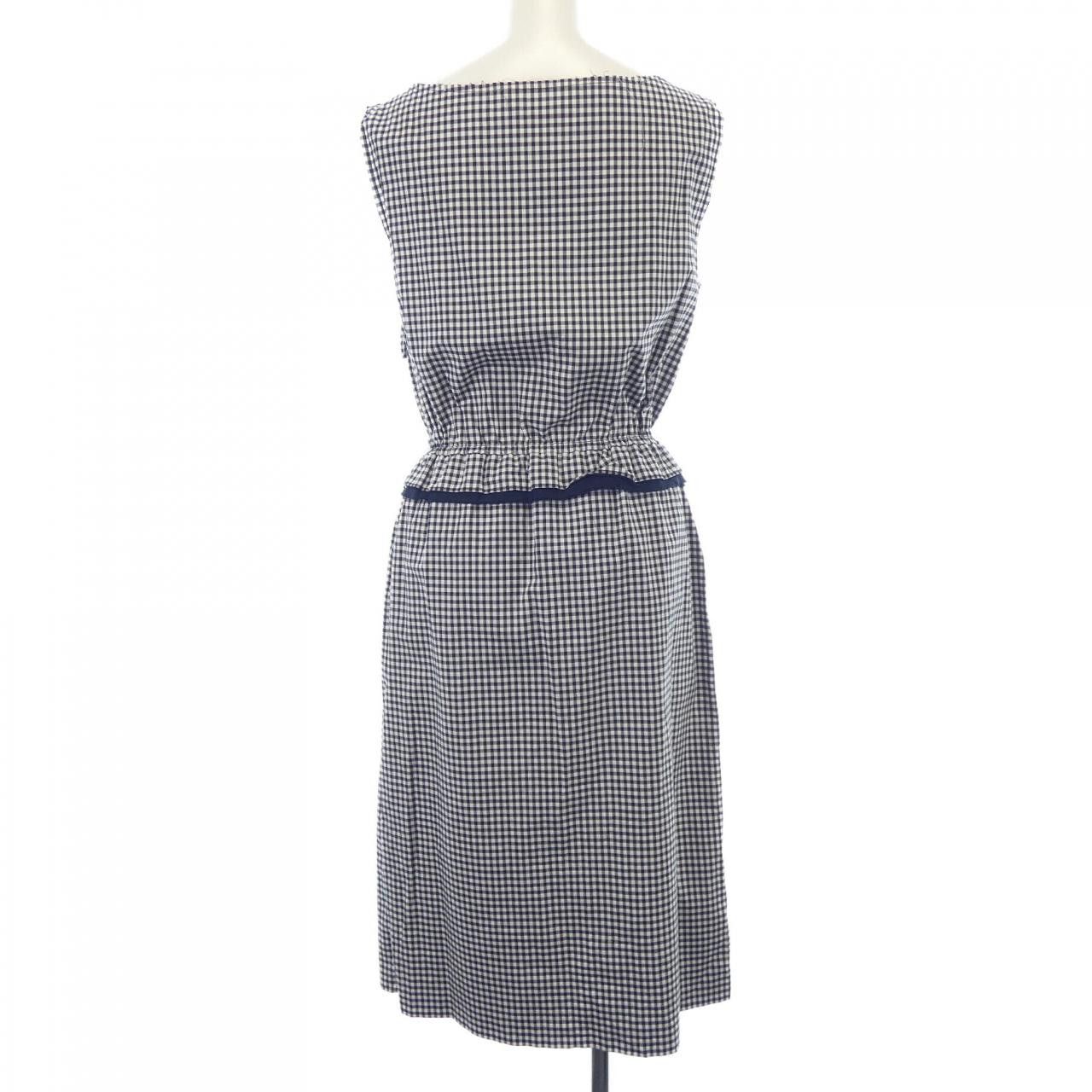 Miu Miu Miu Miu Miu Miu Dress Cotton Dresses MF3771 DUTY FREE for USA Size ONE SIZE - 2 Thumbnail