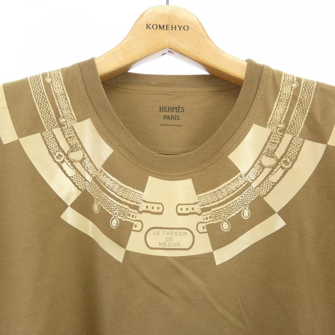 Hermes Hermes Hermes LE TRESOR DE MEDOR44 T-shirt Cotton T-Shirts DUTY FREE for USA Size ONE SIZE - 5 Thumbnail