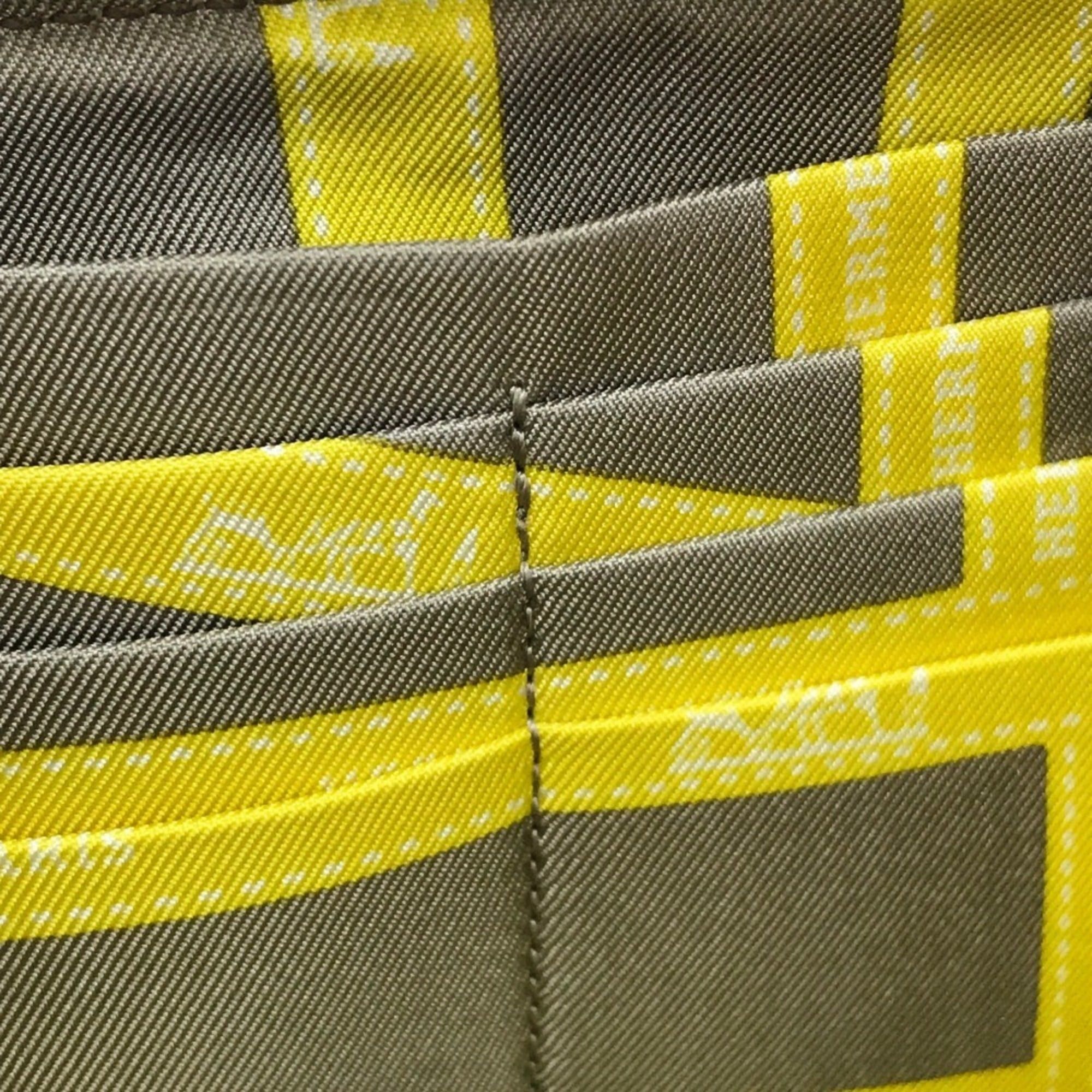 Hermes HERMES Silkin Azap Long Round Zip Wallet, Epsom Silk, Women's, Souffle, Yellow Size ONE SIZE - 7 Thumbnail