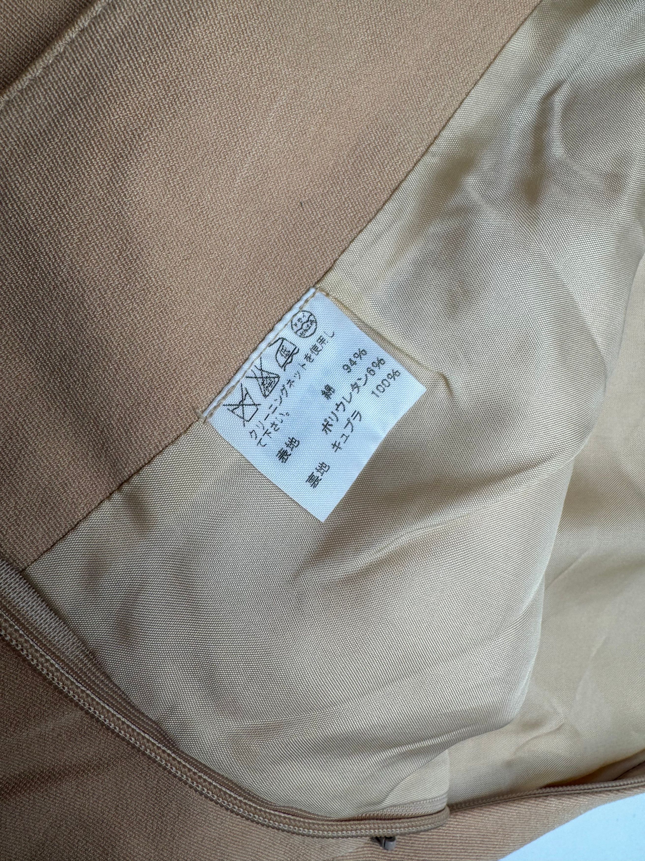 Issey Miyake Vintage Skirt Camel 38/M Size 30" / US 8 / IT 44 - 6 Thumbnail