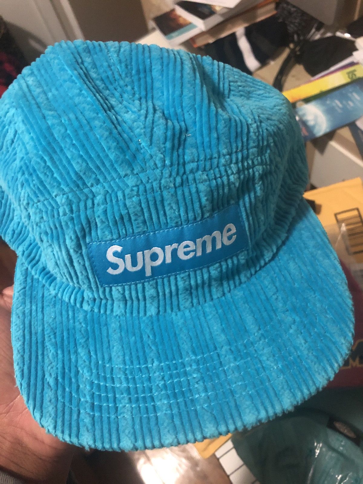 Supreme Supreme Rope Corduroy Camp Cap Grailed