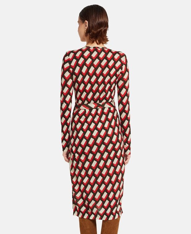 Diane von Furstenberg Wool dress Size XXS / US 00 / IT 34 - 2 Thumbnail