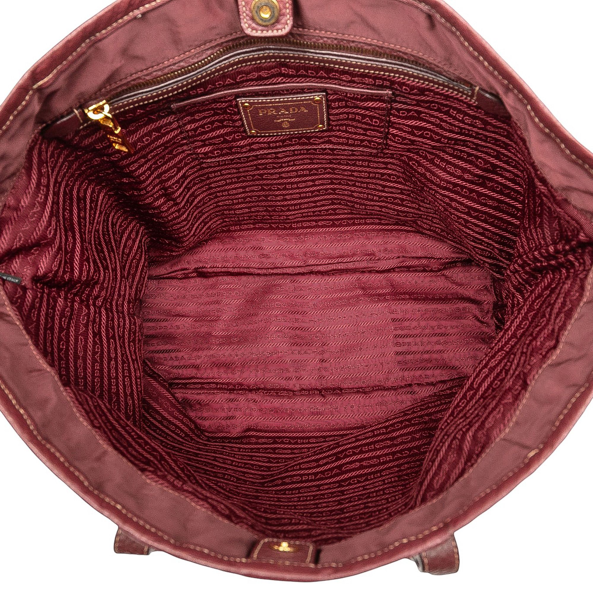 Prada Prada Tessuto Canapa Logo Tote Size ONE SIZE - 4 Thumbnail