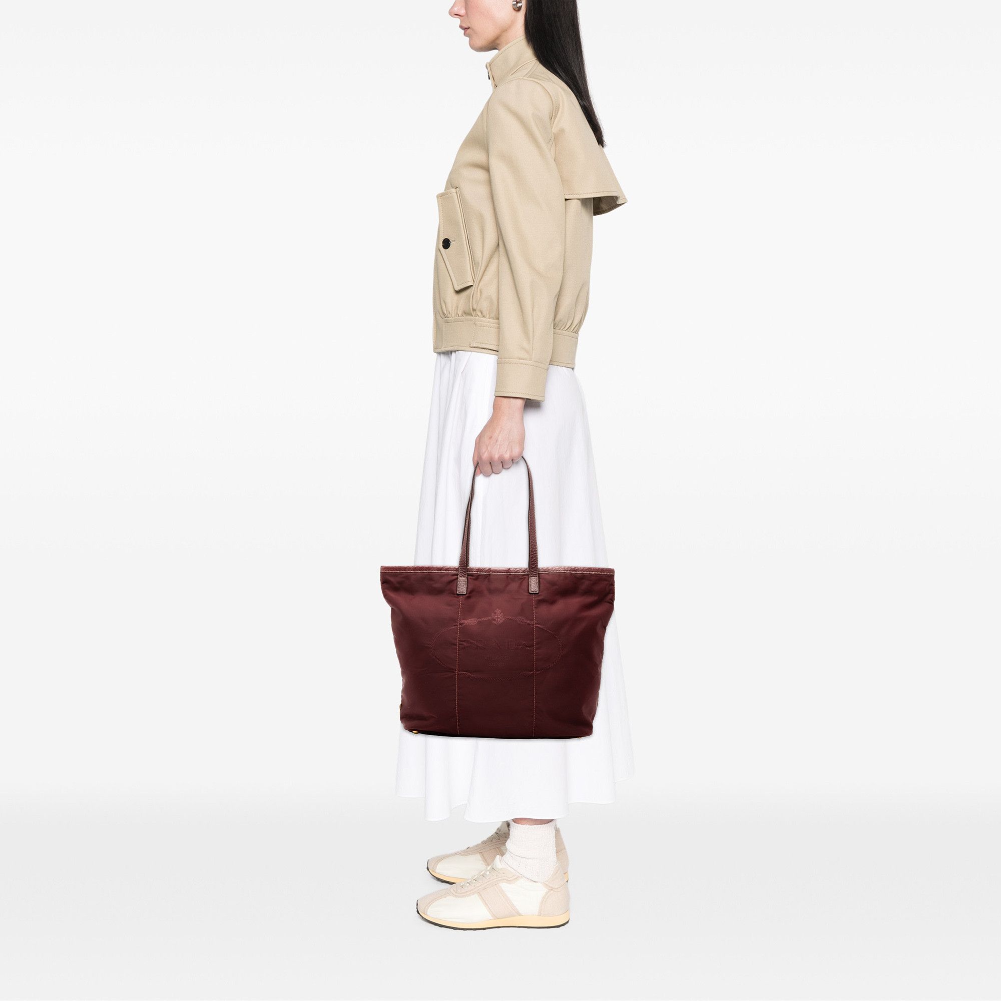 Prada Prada Tessuto Canapa Logo Tote Size ONE SIZE - 6 Thumbnail