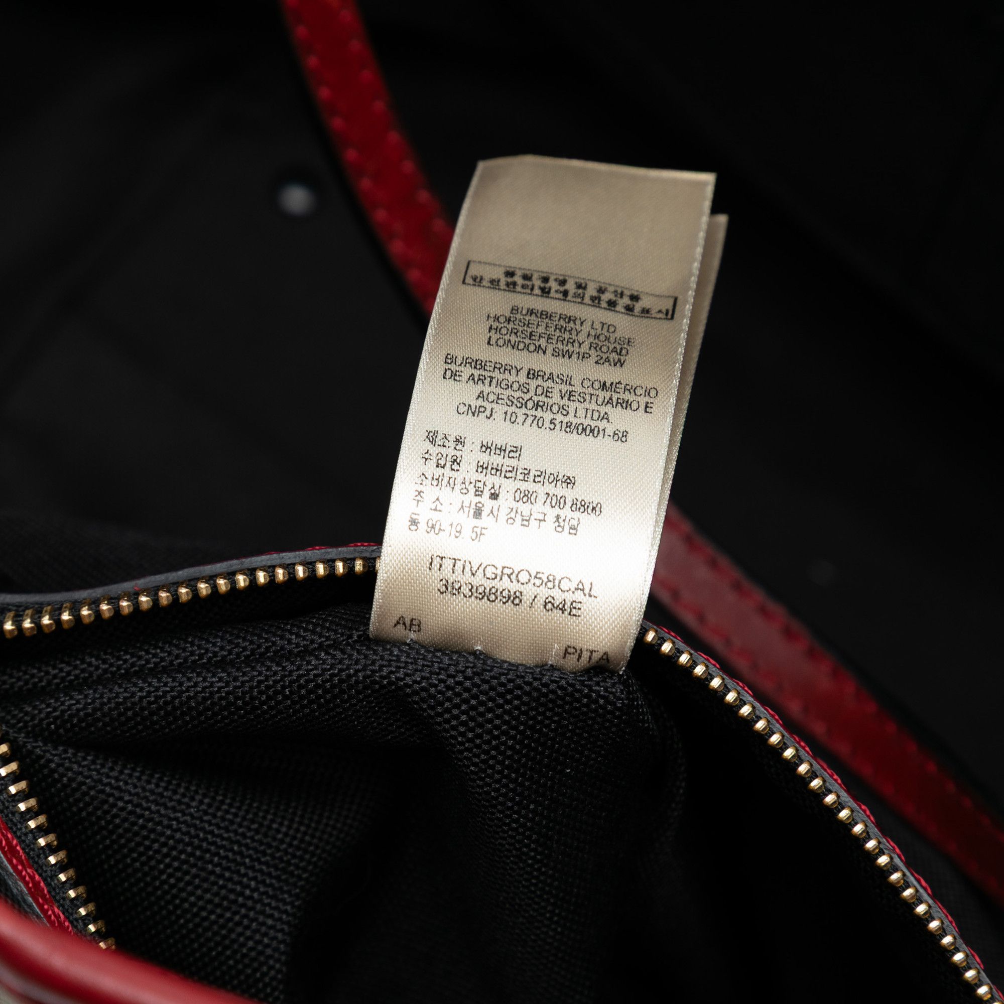 Burberry Burberry Small Haymarket Check Canvas and Leather Canterbury Tote Size ONE SIZE - 6 Thumbnail