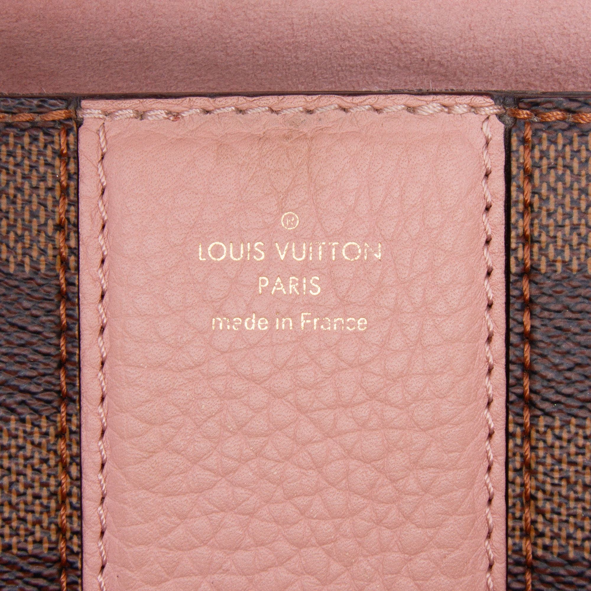 Louis Vuitton Louis Vuitton Damier Ebene Cuir Taurillon Wight Size ONE SIZE - 5 Thumbnail