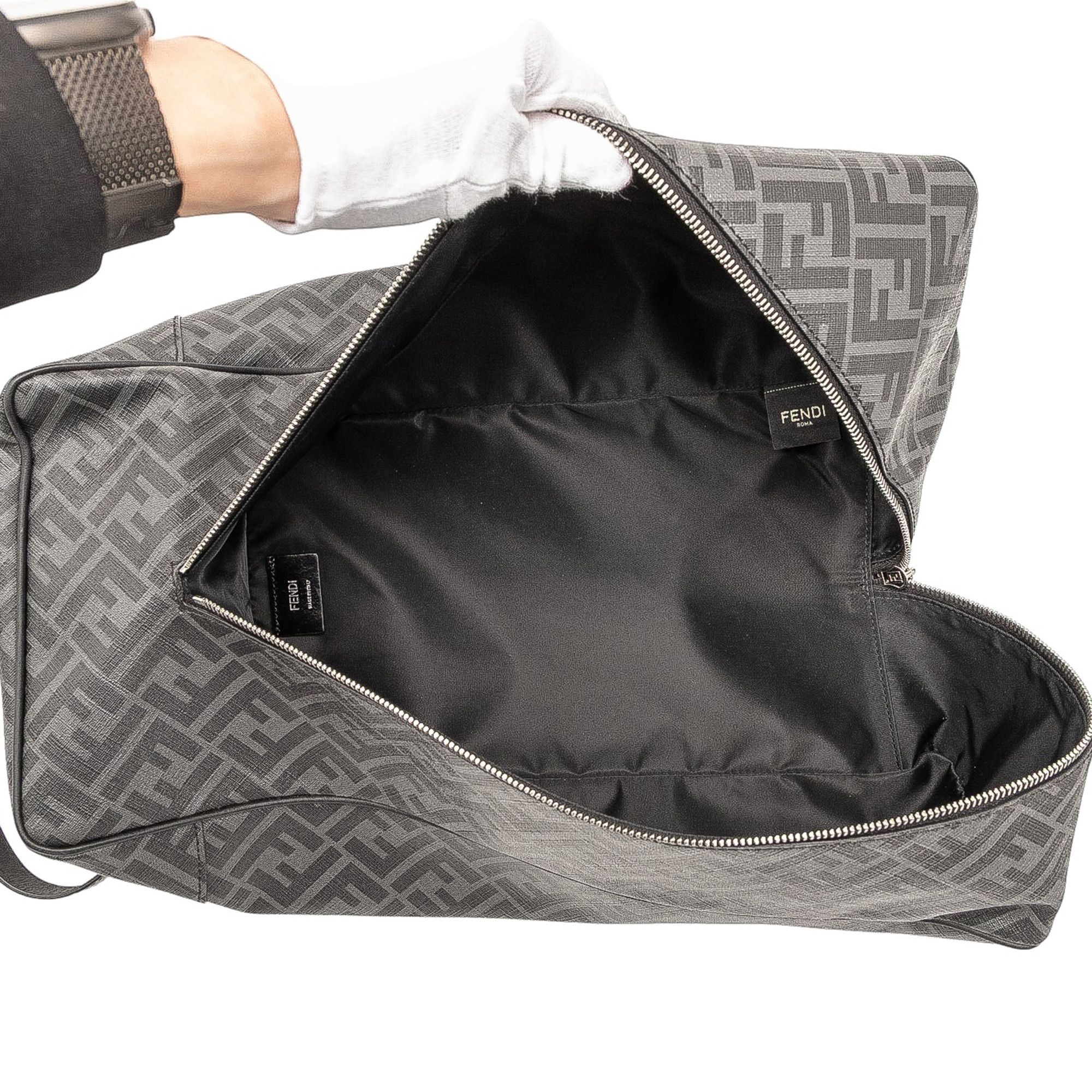 Fendi Fendi Zucca Coated Canvas Shoe Case Size ONE SIZE - 4 Thumbnail