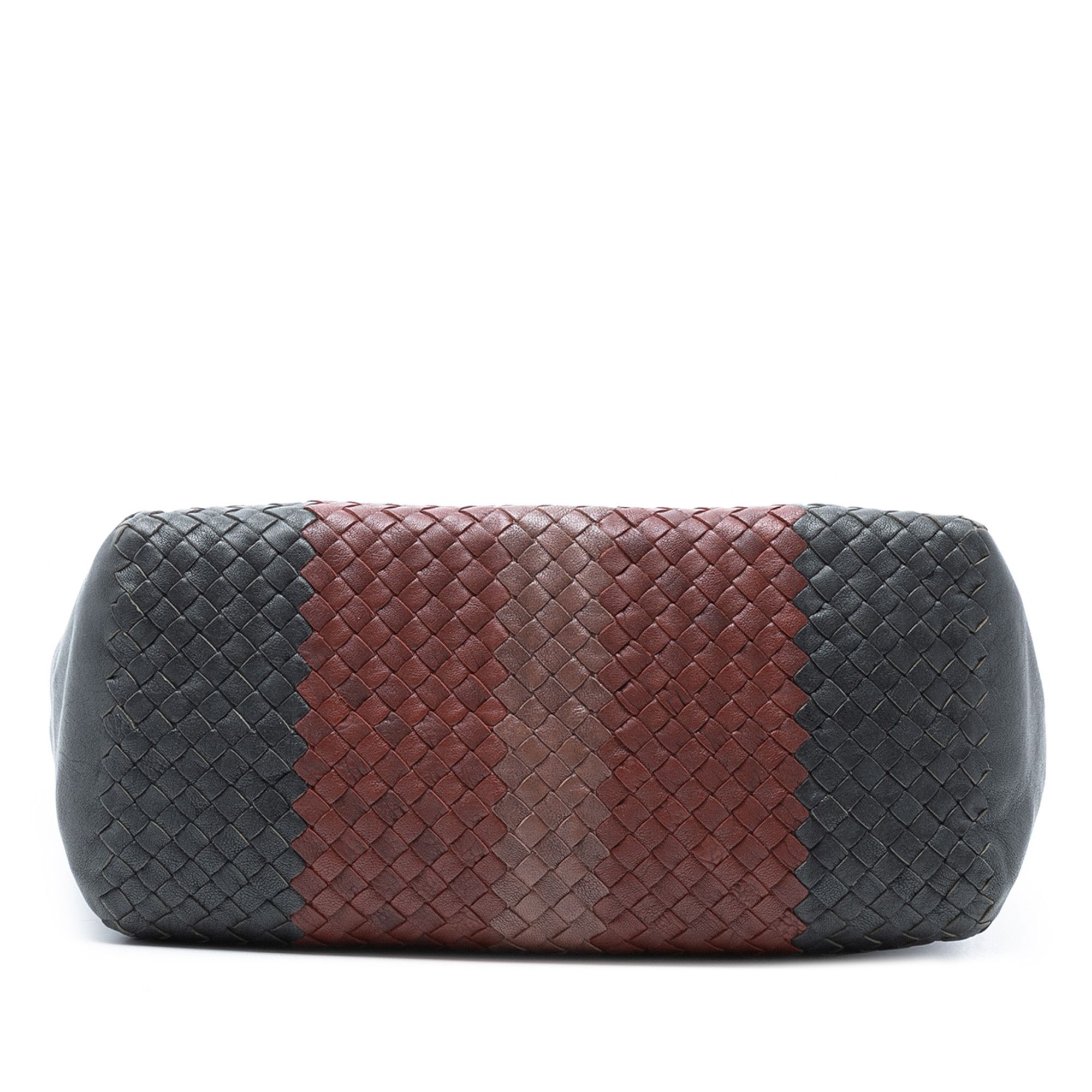 Bottega Veneta Bottega Veneta Tricolor Nappa Intrecciato Convertible Tote Size ONE SIZE - 3 Thumbnail