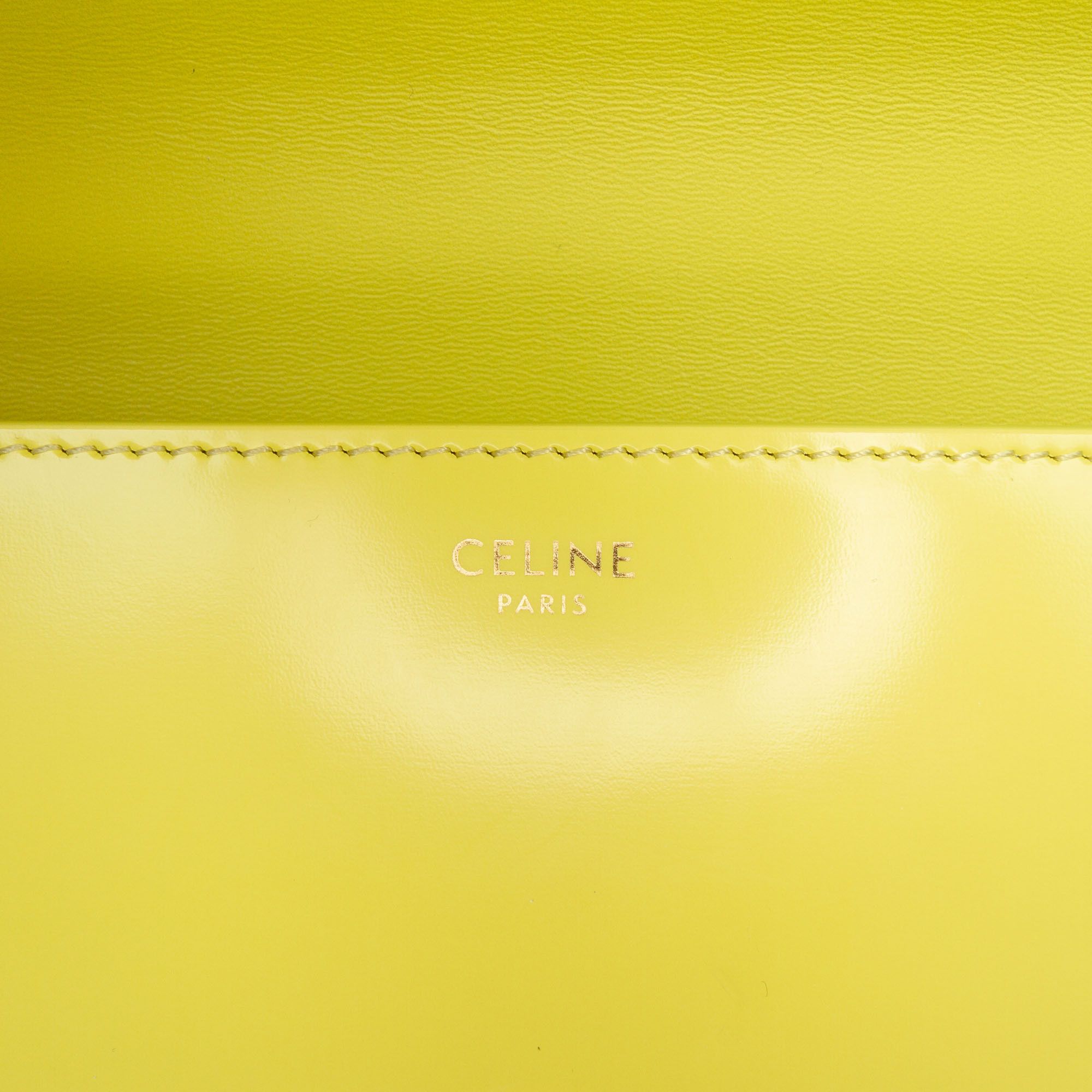 Celine Celine Shiny Calfskin Claude Chain Shoulder Bag Size ONE SIZE - 5 Thumbnail